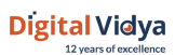 DigitalVidya logo 12 years of