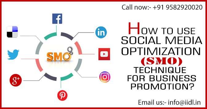 How to use Social Media Optimization (SMO) Technique for Business Promotion?