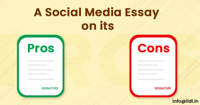 essay on social media pros and cons