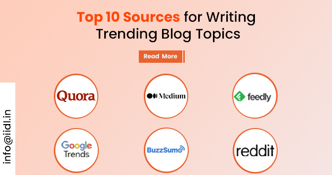 Top 10 Sources for Writing Trending Blog Topics